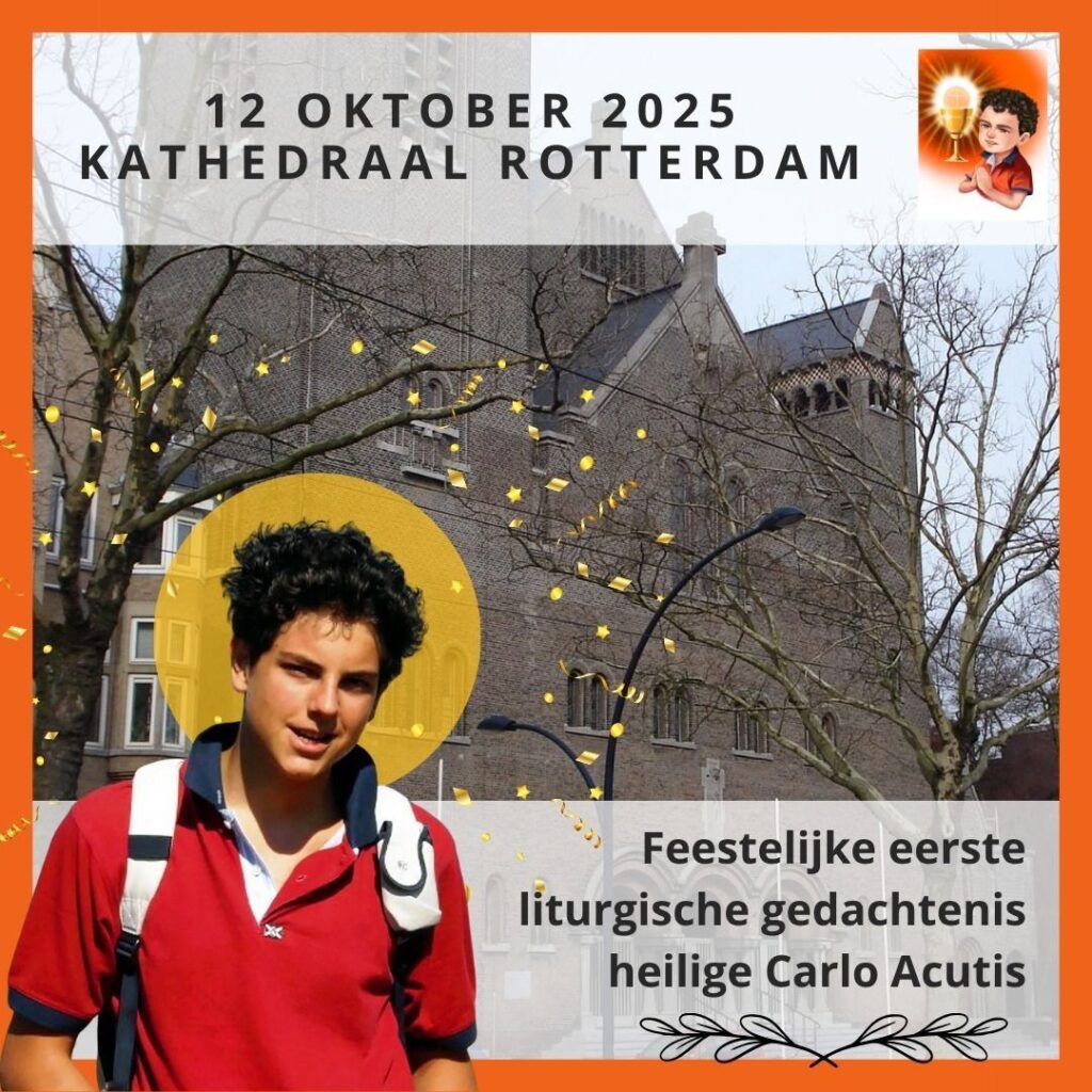 Carlo Acutis feestdag aankondiging